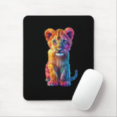 Oh Baby Big Cat Cub Mousepad (Mit Mouse)