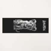 Oh Baby Big Cat Cub Personal Yogamatte (Vorderseite (Horizontal))