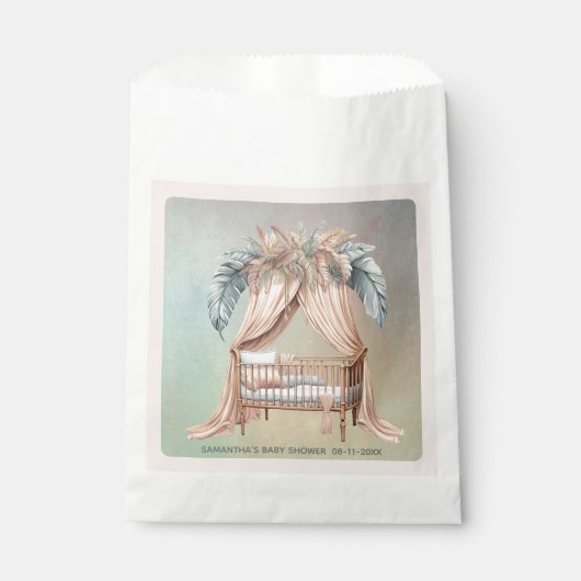 Oh Baby Boho Babydusche Geschenktütchen (Vorderseite)