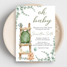 Oh Baby Boho Eucalyptus Baby Dusche