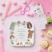 Oh Baby Boho Kleidung Toys Boy Baby Dusche Pappteller (Party)