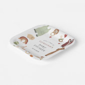 Oh Baby Boho Kleidung Toys Boy Baby Dusche Pappteller (Gewinkelt)