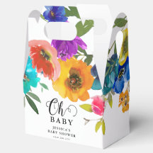 Oh Baby Bright & Bold Florals Baby Dusche