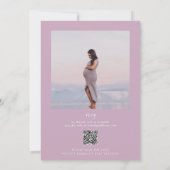 Oh Baby Butterfly Garden Baby Shower Einladung (Rückseite)