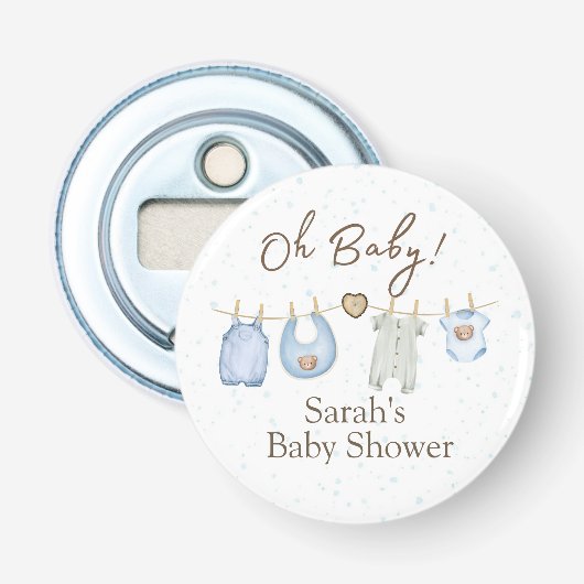 Oh Baby! Button Bottle Opener Flaschenöffner (Vorderseite)