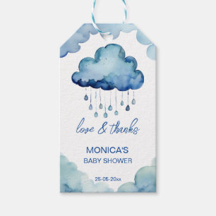Oh Baby Cloud Babydusche danke dafür Geschenkanhänger