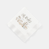 Oh Baby Cowboy Desert Napkin Serviette (Ecke)