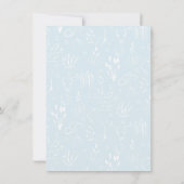 Oh Baby Cowboy Flat Thank You Card Dankeskarte (Rückseite)