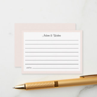 Oh Baby Cowgirl Shower Advice and Wishes Enclosure Begleitkarte