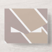 Oh Baby Dancing Letters Typografy Baby Show All In One Einladung (Rückseite)