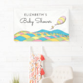 Oh, Baby, die Orte, an denen Sie Baby Shower Banne Banner (Insitu)