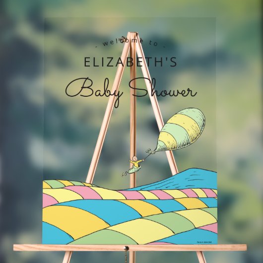 Oh, Baby, die Orte, an denen Sie eine Babydusche m Acrylschild (Neutral)