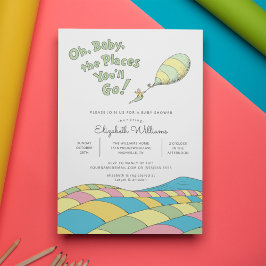 Oh, Baby, die Orte, an denen Sie eine Babydusche m Einladung