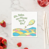 Oh, Baby, die Orte, an denen Sie eine Babydusche m Serviette (Beispiel)