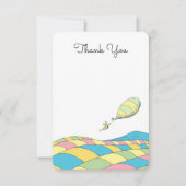 Oh, Baby, die Orte, an die Sie gehen werden, danke Einladung (Vorderseite)