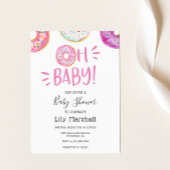 Oh Baby Donut Babydusche Einladung