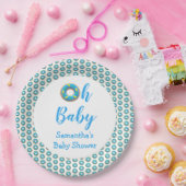 Oh Baby Donut Babydusche Pappteller (Party)