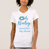 Oh Baby Donut Babydusche T-Shirt (Vorderseite)