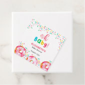 Oh Baby Donut Dusche Niedlicher Regenbogen Geschenkanhänger (Beispiel)