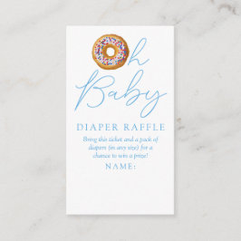 Oh Baby Donut Sprinkle Babydusche Windelwanne E Begleitkarte