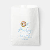 Oh Baby Donut Sprinkle Boys Babydusche Geschenktütchen (Vorderseite)