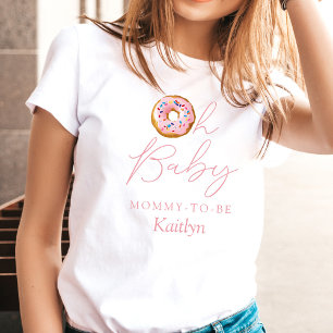 Oh Baby Donut Sprinkle Girls Babydusche T-Shirt