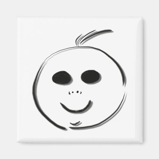 Oh... Baby Doodlenut von Cussdum Designs Magnet (Vorne)