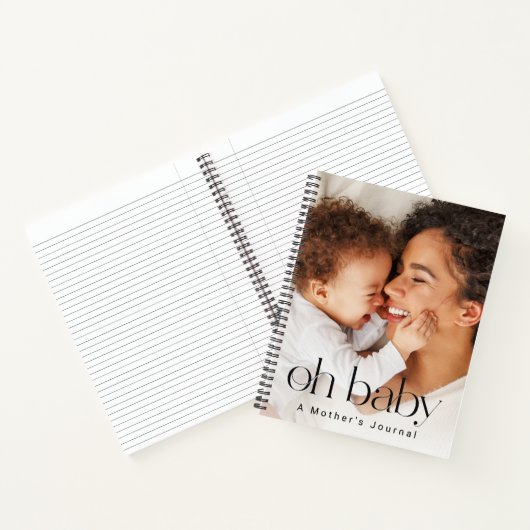 Oh Baby - Eine Mutterzeitung Notizblock (Innenseite)