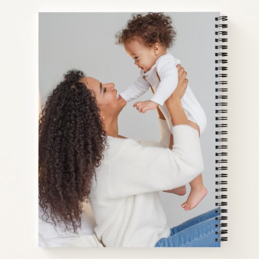 Oh Baby - Eine Mutterzeitung Notizblock (Rückseite)