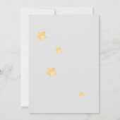 Oh Baby Elephant Balloon Baby Shower Einladung (Rückseite)