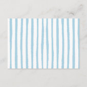 Oh Baby Elephant in Hot Air Ballon Windeln Raffle Begleitkarte (Rückseite)