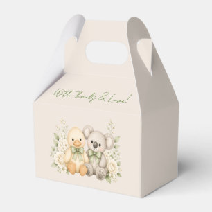 Oh Baby Ente und Koala-Baby-Party Geschenkschachtel