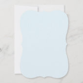 Oh Baby Es ist kalt außerhalb Baby Duschjunge Einladung (Rückseite)