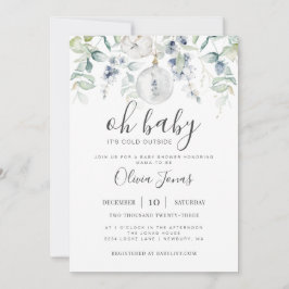 Oh Baby Es ist kalte Außendusche Einladung