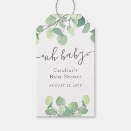 Oh Baby Eucalyptus Baby Duwer Gefallen Geschenkmar Geschenkanhänger