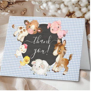 Oh Baby Farm Animals Baby Dusche Danke