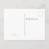 Oh Baby Gender Neutral Yellow Feet Baby Dusche Einladungspostkarte (Rückseite)