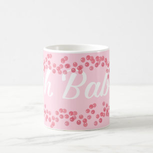 Oh Baby Gender Reveal Pink Girly Girl Kaffeetasse