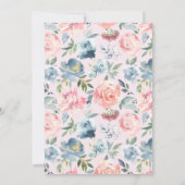 OH BABY | geschlechtsneutrale Babydusche Einladung (Rückseite)