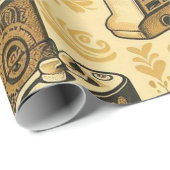 Oh Baby Gift Wrap Geschenkpapier (Rolleneckpunkt)