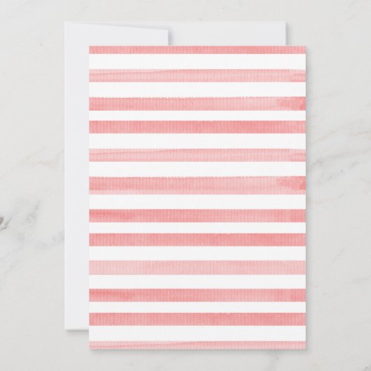 Oh Baby Girl Jungle Safari Animals Baby Dusche Einladung (Rückseite)