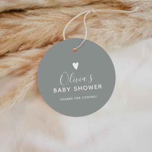 Oh Baby Gray Danke Geschenkanhänger