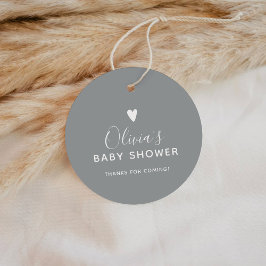 Oh Baby Gray Danke Geschenkanhänger