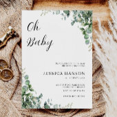 Oh Baby Green Duwer Einladung Vorlage