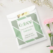 Oh Baby Green Modern Baby Dusche Gefallen Tasche Geschenktütchen (Versiegelt)