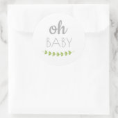 Oh Baby Greenery Stickers (Tasche)