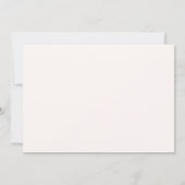 Oh! Baby Groovy Retro Daisy Baby ShowParty Einladung (Rückseite)