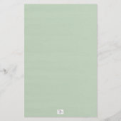 Oh Baby Guess Price Greenery Baby Shower Game (Rückseite)