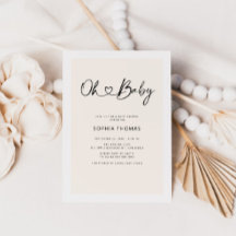 Oh Baby Heart Schriftart Minimal Soft Beige Babydu