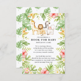 Oh Baby Jungle Baby Showbook Begleitkarte
